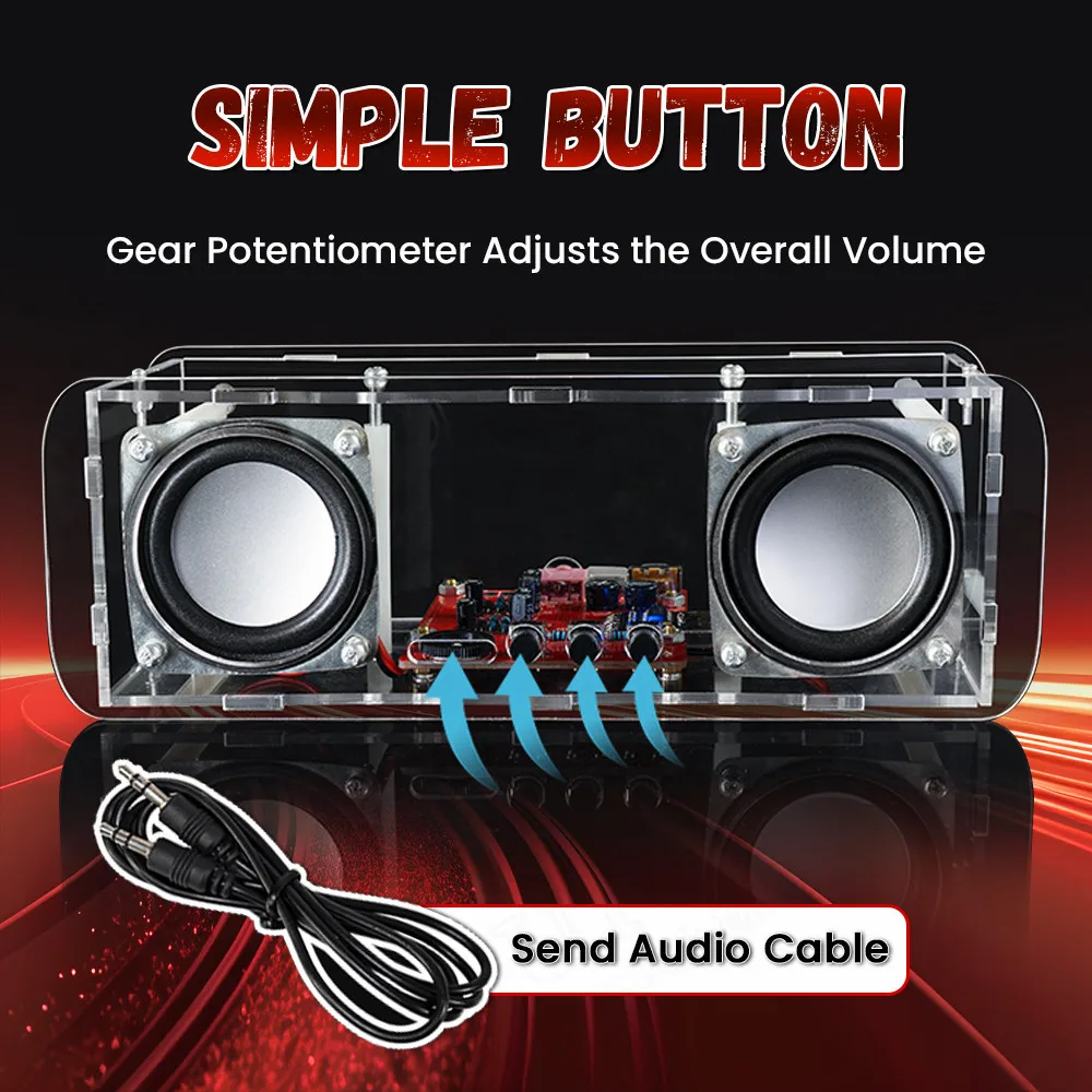 DIY Bluetooth Lautsprecher Elektronik Kit Löten DIY Projekt Praxis – Bild 4