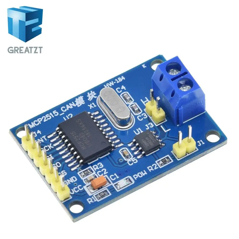 GREATZT MCP 2515 CAN-Bus-Modul TJA 1050 Empfänger SPI für 51 MCU – Bild 5