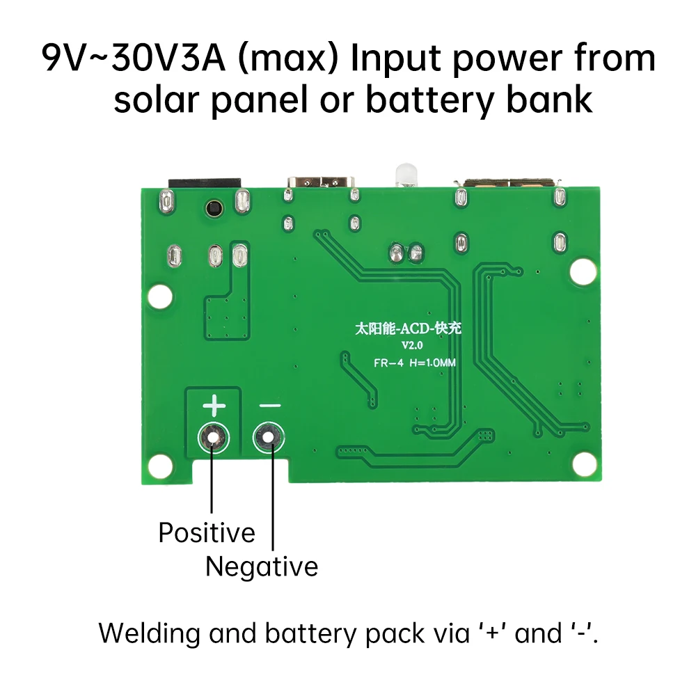 MPPT Solar Controller Solar Panel Spannungs stabilisator Inverter QC – Bild 5