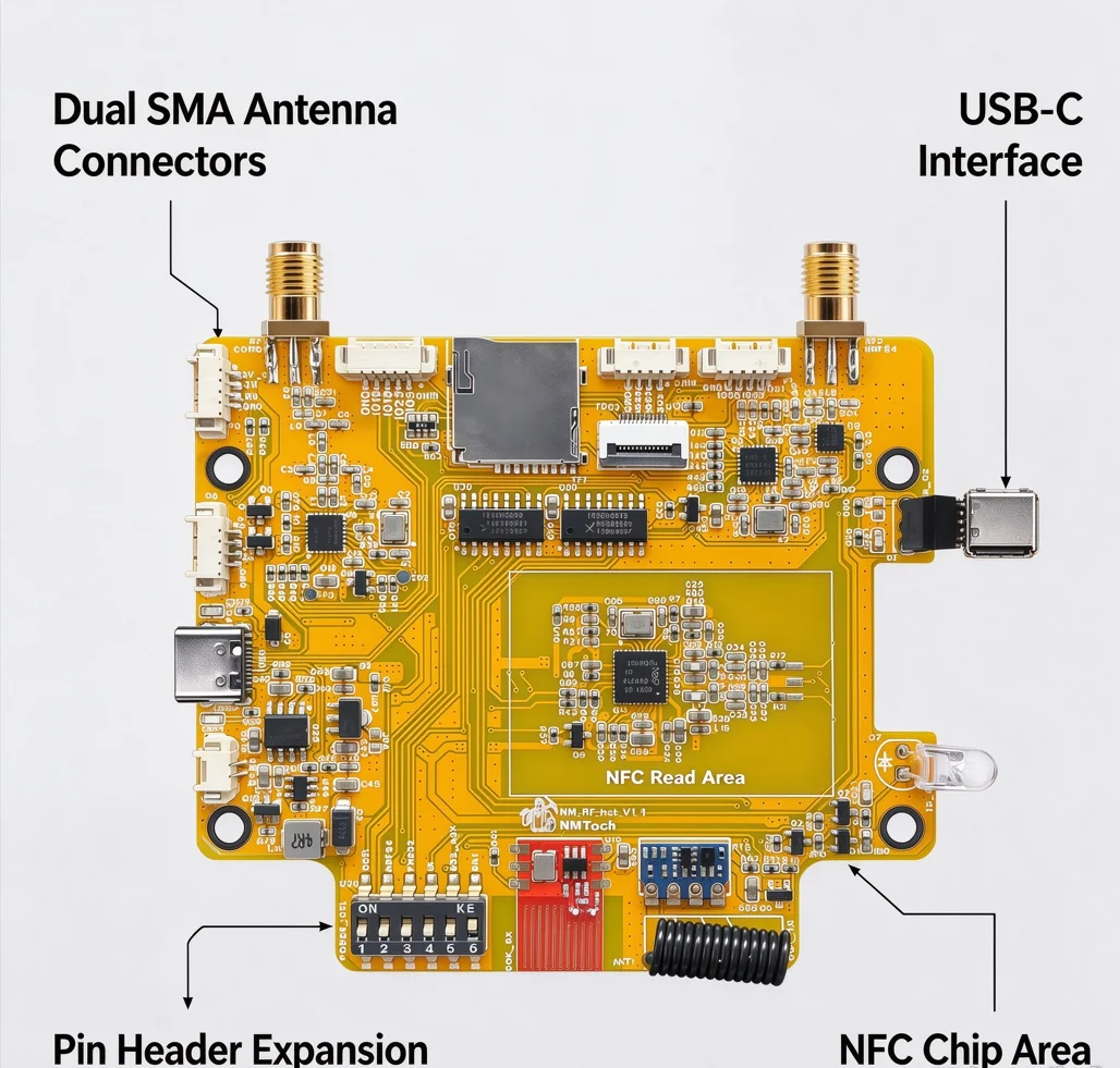 Meshtastic RF-Hat SX1262 LoRa-Erweiterungsplatine für ESP32 CYD – Bild 3