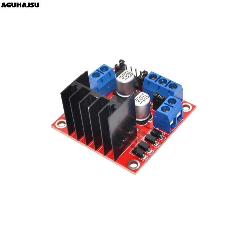 L298N Treiberplatinenmodul L298 Schrittmotor Smart Car Roboter – Bild 2