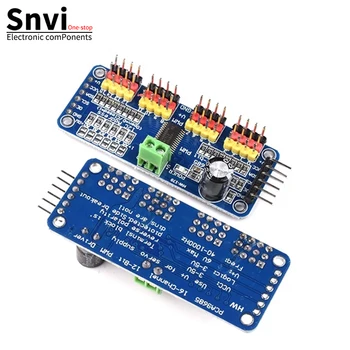 Snvi PCA9685PW 16-Kanal 12-Bit PWM/Servo-Treiber-I2C-Schnittstelle PCA9685 Modul Raspberry Pi Shield Modul