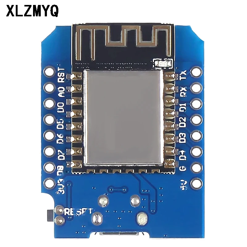 D1 Mini Nodemcu ESP8266 ESP-12 ESP-12F CH340 V2 USB Wemos (10 Stück) – Bild 3