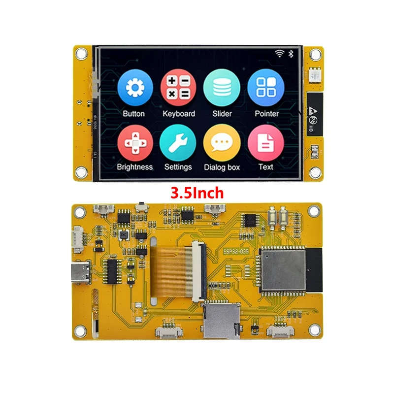 ESP32 LVGL WiFi Bluetooth Entwicklungsboard 2,4/2,8/3,5 Zoll TFT LCD – Bild 5
