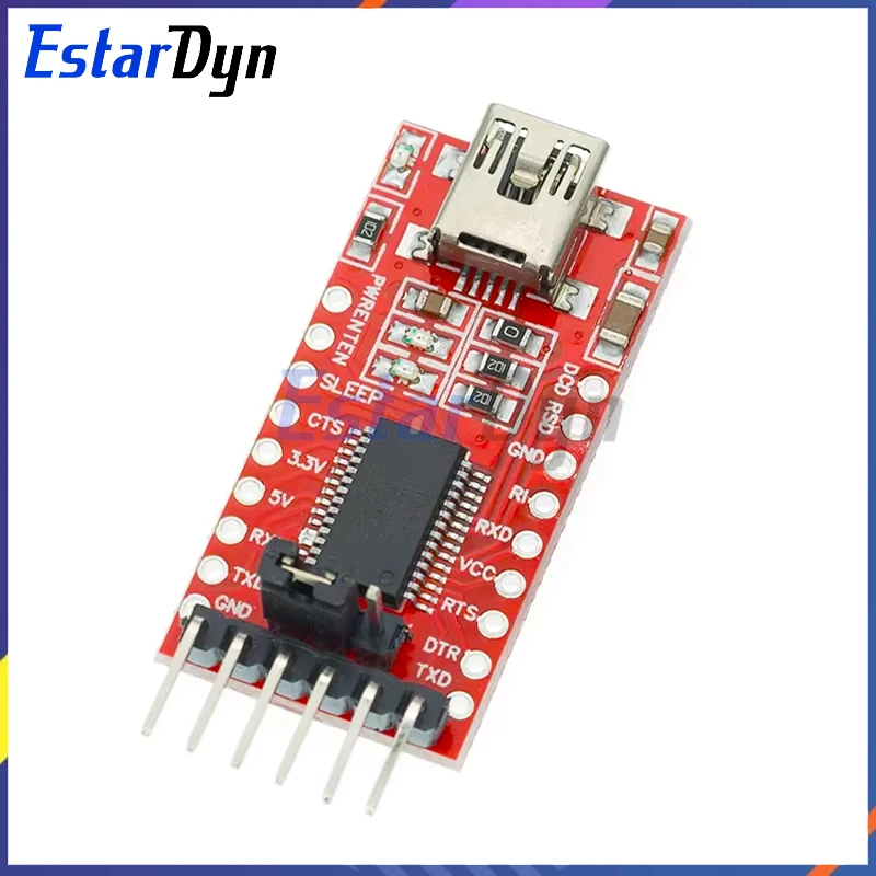 FT232RL USB zu TTL Serieller Konverter 3,3V/5V Dual-Spannung Pro Mini – Bild 3
