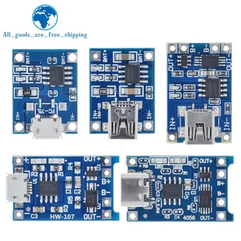 Micro USB 5V 1A 18650 TP4056 Lithium-Batterie Ladegerät Modul Lade Board Dual Funktion li-Ion Schutz