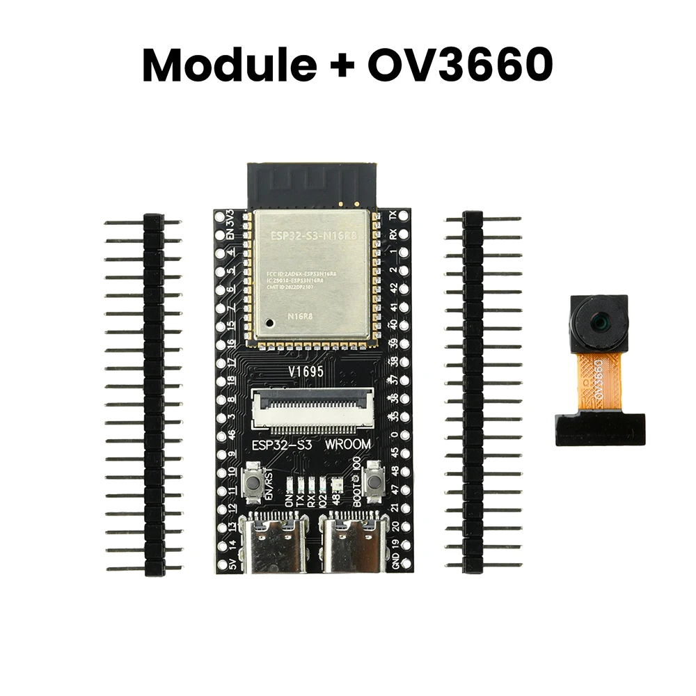 ESP32-S3-CAM Entwicklungsboard WiFi Bluetooth Modul ESP32-S3-N16R8 – Bild 2