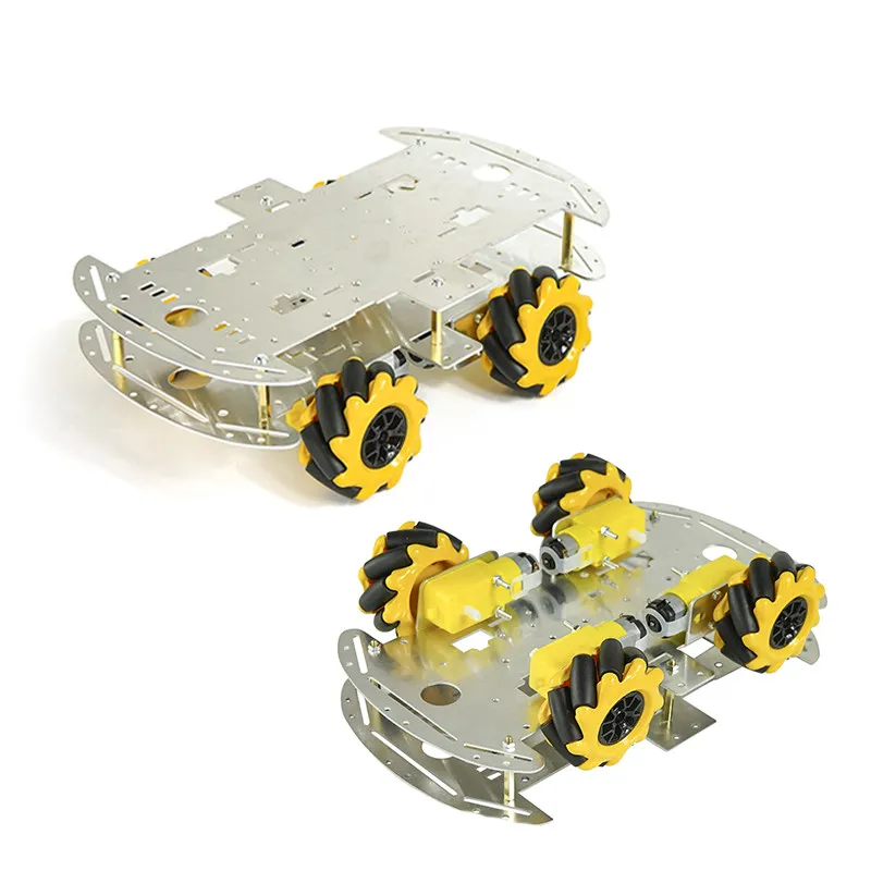 4WD Intelligentes Auto mit Mecanum-Rädern, Biegsames Roboterfahrzeug – Bild 3