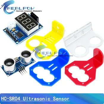 Ultraschallsensor SR04 HC-SR04 Ultraschall-Entfernungsmessmodul SR04 Testplatine Ultraschallwellendetektor