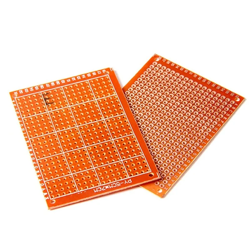 Leiterplatte Universal platine einseitig gelb 5x7cm (20 Stück) – Bild 4