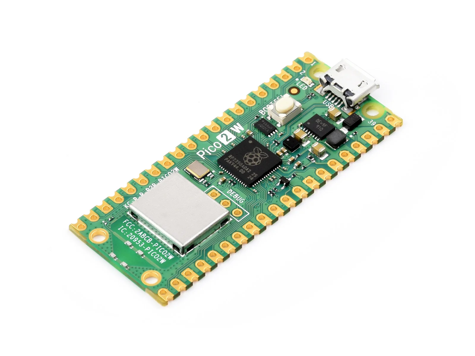 Raspberry Pi Pico 2 W Mikrocontroller-Board, basierend auf dem – Bild 6