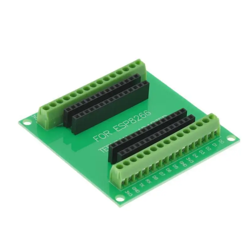 Esp8266 Erweiterungs platine Terminal Adapter ist kompatibel mit nodemcu v2 gpio led mcu Entwicklungs platine
