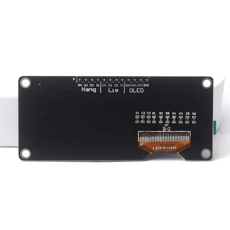 12864-Bildschirm 0,96-Zoll-OLED-Anzeigemodul mit Matrix-Tastatur – Bild 2
