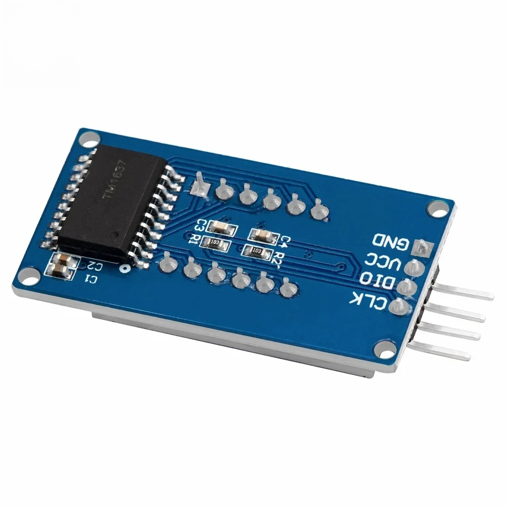 TM1637 LED-Anzeigemodul für Arduino 7 Segment 4 Bits 0,36 Zoll Uhr RED – Bild 3