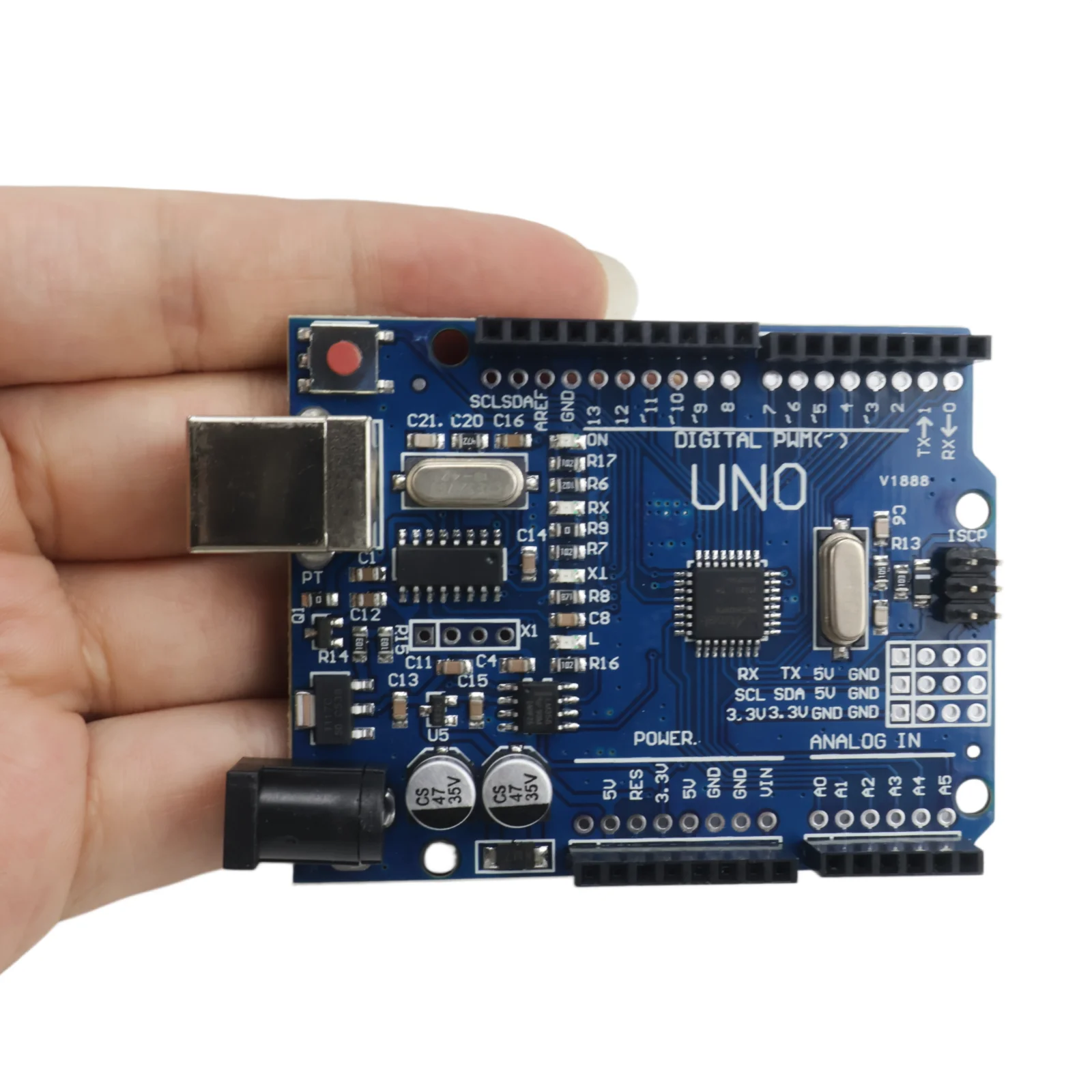 UNO R3 Entwicklungsboard ATmega328P CH340G Kompatibel mit Arduino IDE – Bild 6