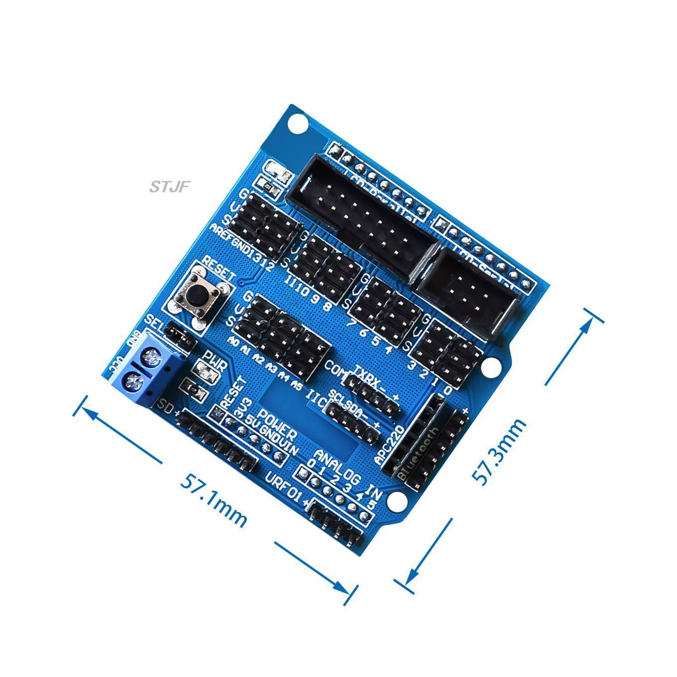 Sensor Shield V5.0 Sensorerweiterungsplatine UNO MEGA R3 V5 für Arduino elektronische Bausteine