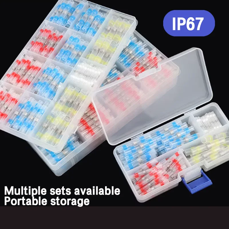 1 Box Wasserdichte Lötverbinder mit Schrumpfschlauch, Isolierte – Bild 3