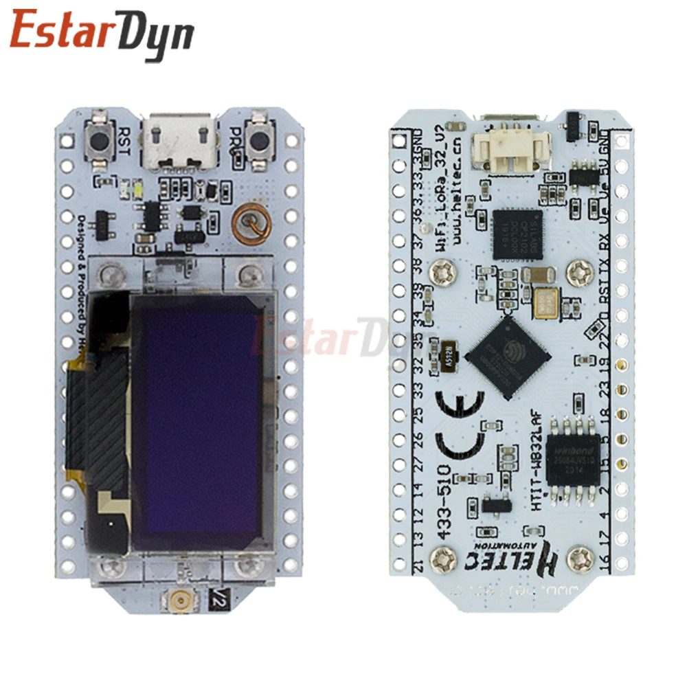 Estardyn ESP32 LoRa Entwicklungsboard SX1276 868MHz 915MHz 0,96" – Bild 3