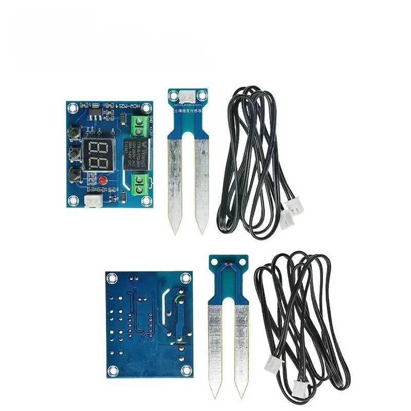 Kapazitiver Bodenfeuchtesensor-Bausatz mit Relaismodul – Bild 2