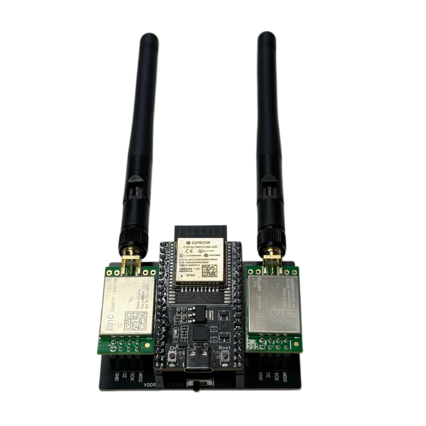 NRF24L01 Hochleistungsversion mit ESP32-DevKitC+E01C 5V2A Netzteil – Bild 6