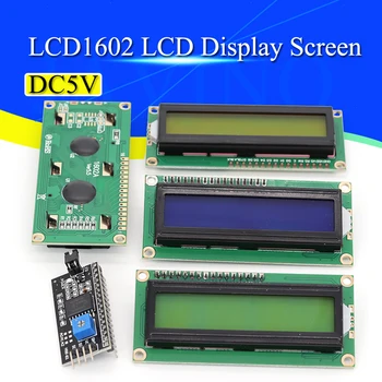 LCD1602 LCD-Modul Blauer Bildschirm IIC/I2C 1602 für Arduino 1602 LCD Mega2560 Grüner Bildschirm