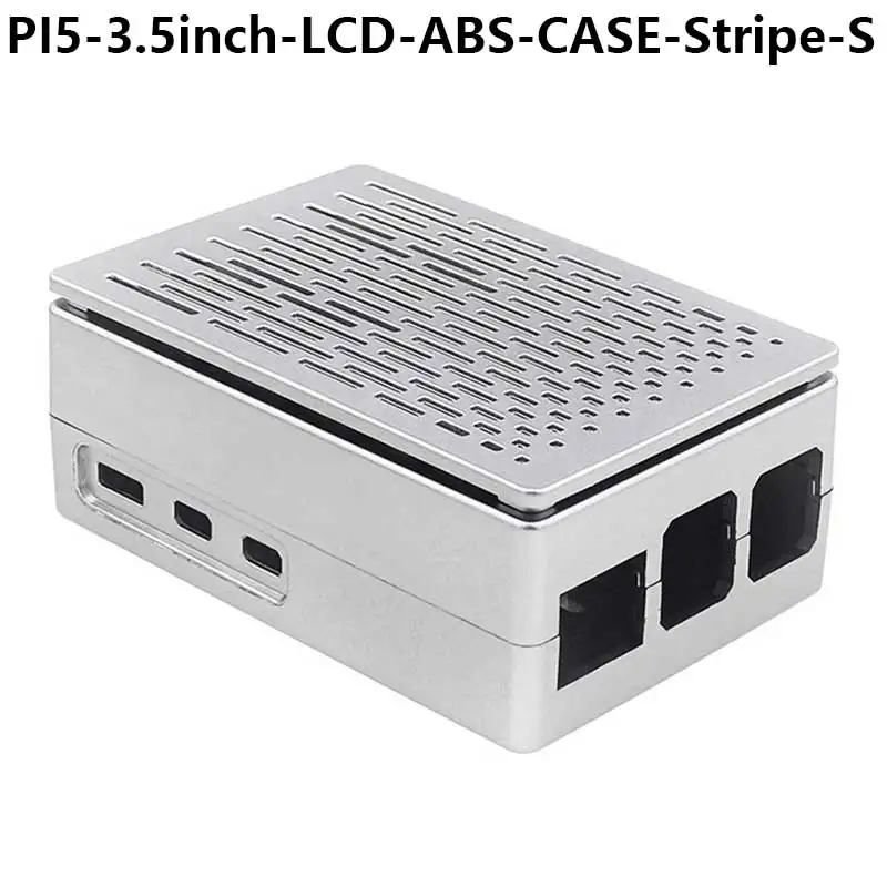 Raspberry PI 5 ABS-Gehäuse, großes Fassungsvermögen, kompatibel, vielseitig einsetzbar, mit abnehmbarer