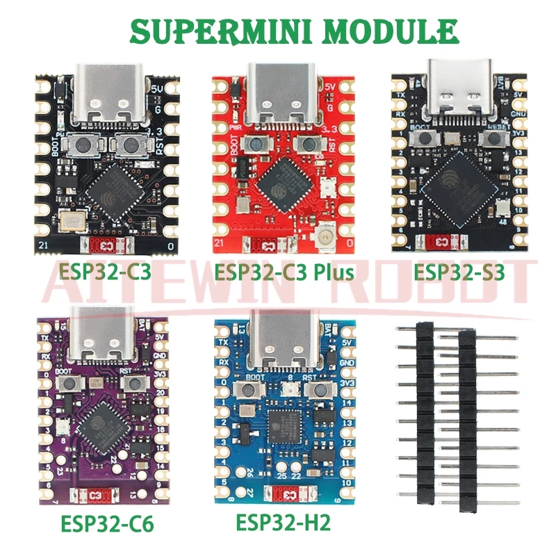 ESP32-C3 Entwicklungsboard ESP32-S3 ESP32-C6 ESP32-H2 SuperMini Entwicklungsboard ESP32 C3 Entwicklungsboard