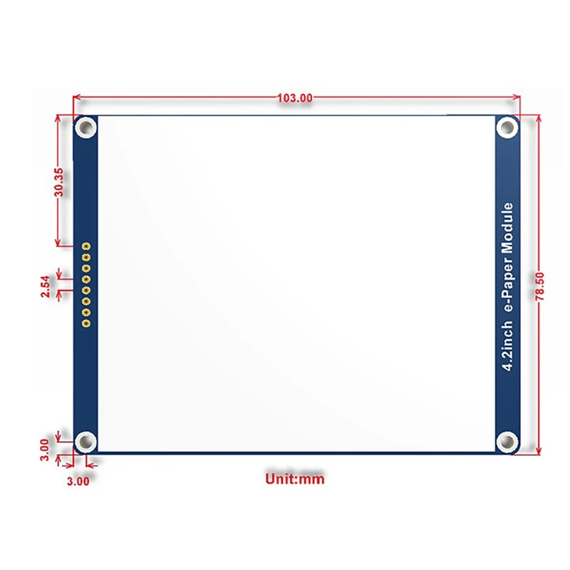 Waveshare 4,2 Zoll E-Ink-Display Modul Für Raspberry Pi 4 B E-Papier – Bild 6