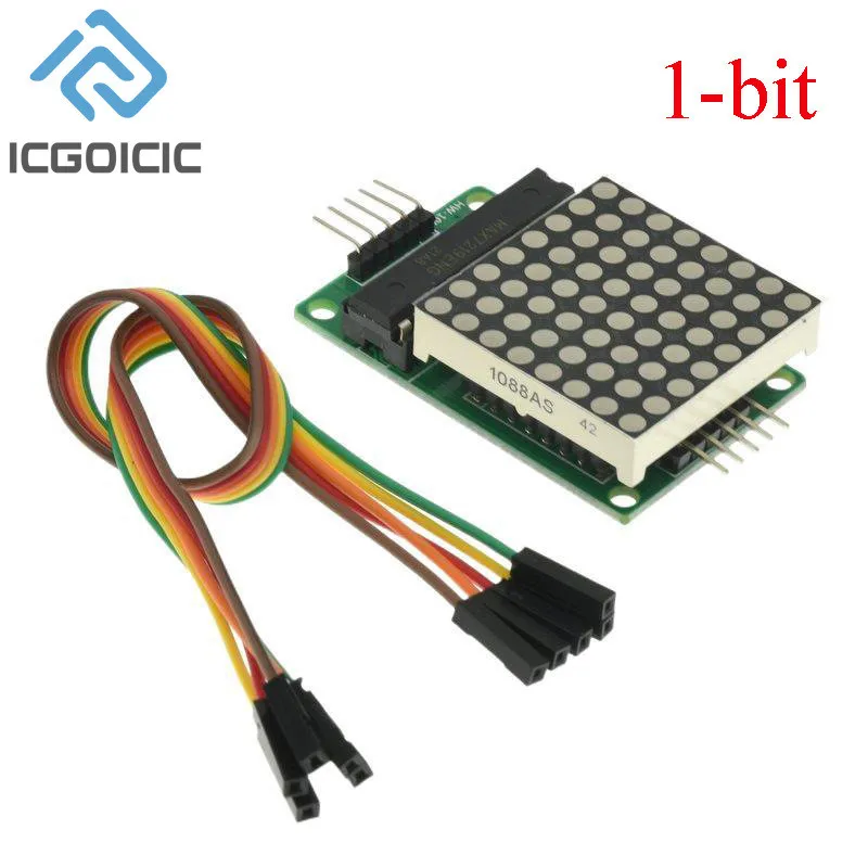1 / 2 / 4/8-Bit max7219 60 × 60 Punkt matrix modul – Bild 6