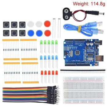 DIY elektronisches Starter-Kit für UNO R3 Arduino, Leiterplattenelektronik, 12-in-1, programmierbare