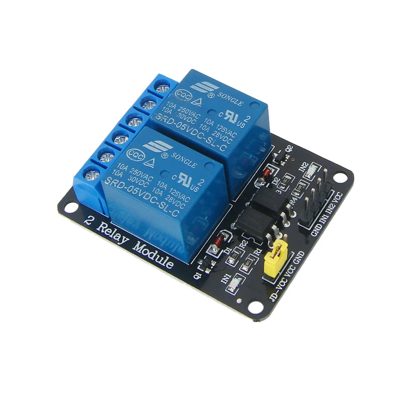 5V 12V 24V Relais modul mit Optokoppler-Relais ausgang 1 2 4 6 8 – Bild 2