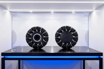 Roboter-Omni-Räder, 20,3 cm, TPU-Omni-Räder, omnidirektionales Rad für Roboter-Rollstuhl AGV (2 Stück)