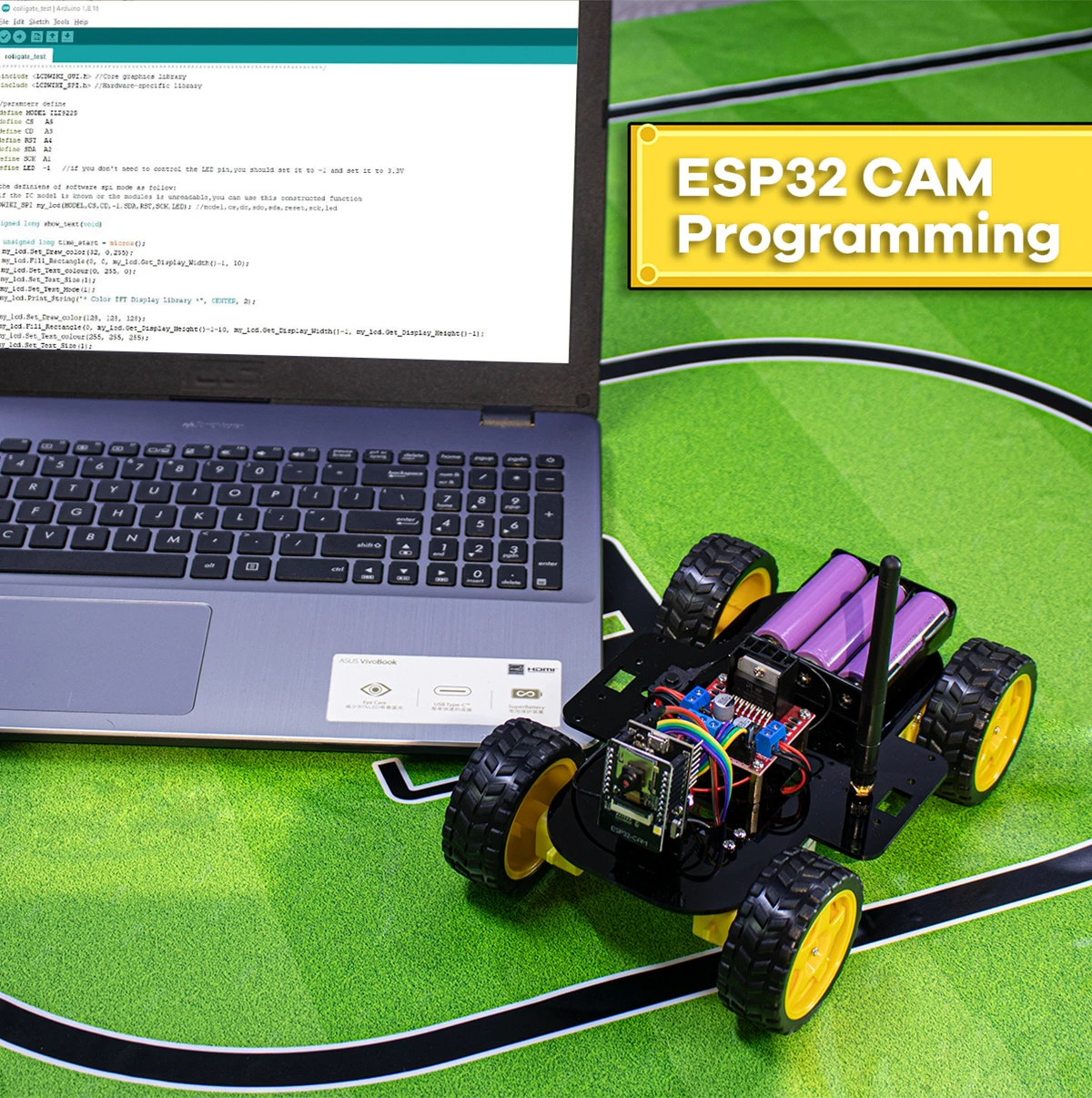 LAFVIN Roboter-Auto-Set für Arduino-Projekte, Spaß und Bildung – Bild 2