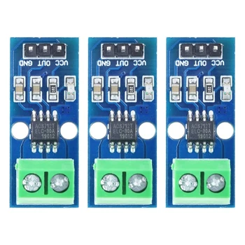 TZT 1/3PCS ACS712 5A 20A 30A Range Hall Strom Sensor Modul ACS712 Modul für Arduino 5A 20A 30A