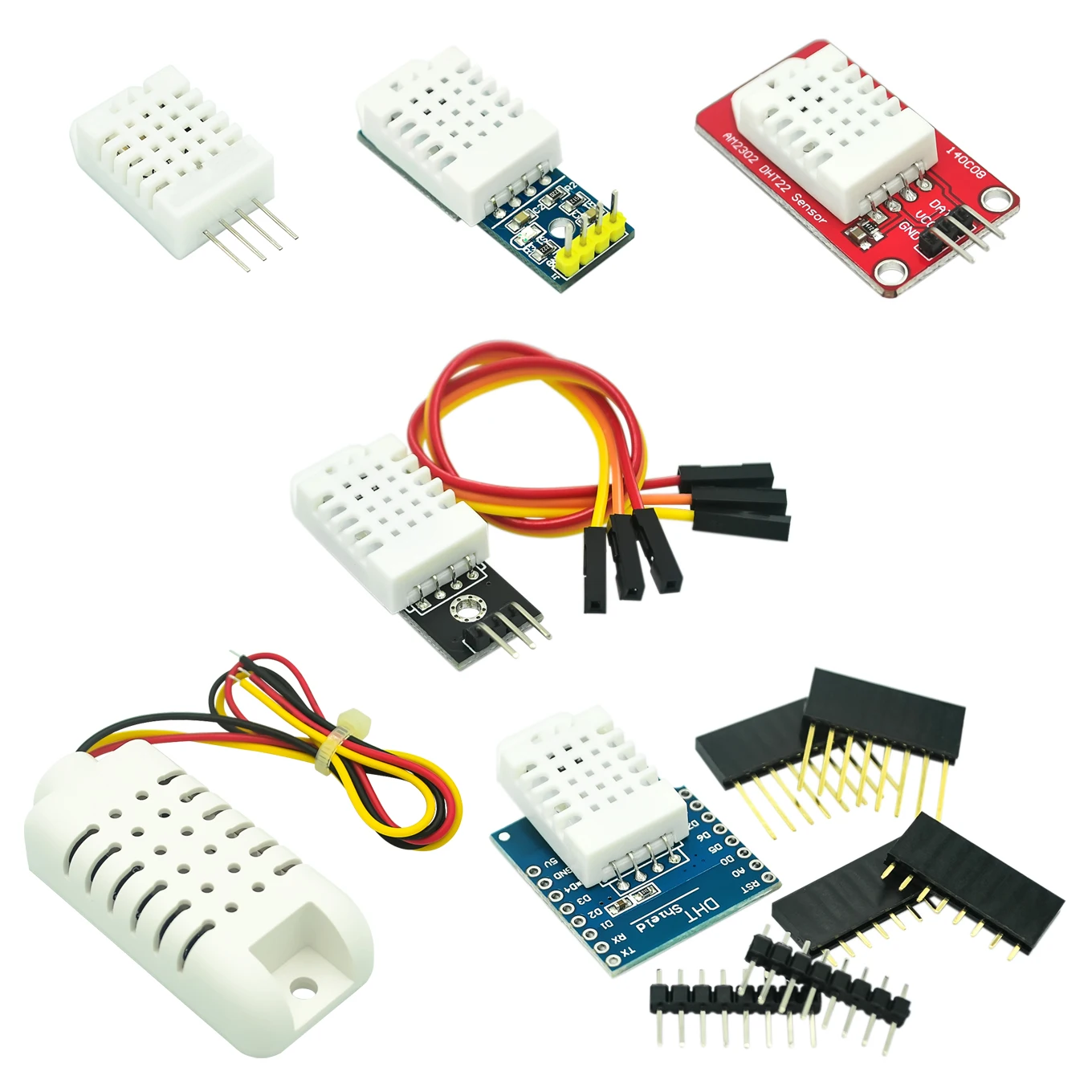 DHT22 AM2302 DHT12 AM2320 Digitale Temperatur Feuchtigkeit Sensor Modul Board Für Arduino Ultra-low Power Hohe