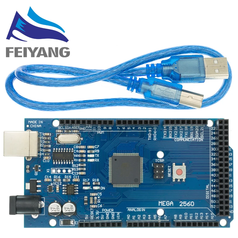 MEGA2560 R3 (ATmega2560-16AU CH340G) Pro mini MEGA2560 AVR USB-Board – Bild 4