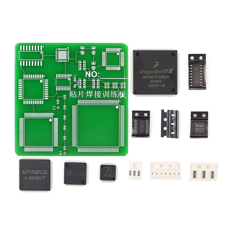 Löt praktiken smd Leiterplatten führte Elektronik smt Komponenten DIY – Bild 3