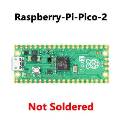 Raspberry Pi Pico 2 RP2350 Pico2 Optionaler Pico2W 2 W ARM Cortex-M33 und RISC-V Hazard3 520 KByte 4 MByte