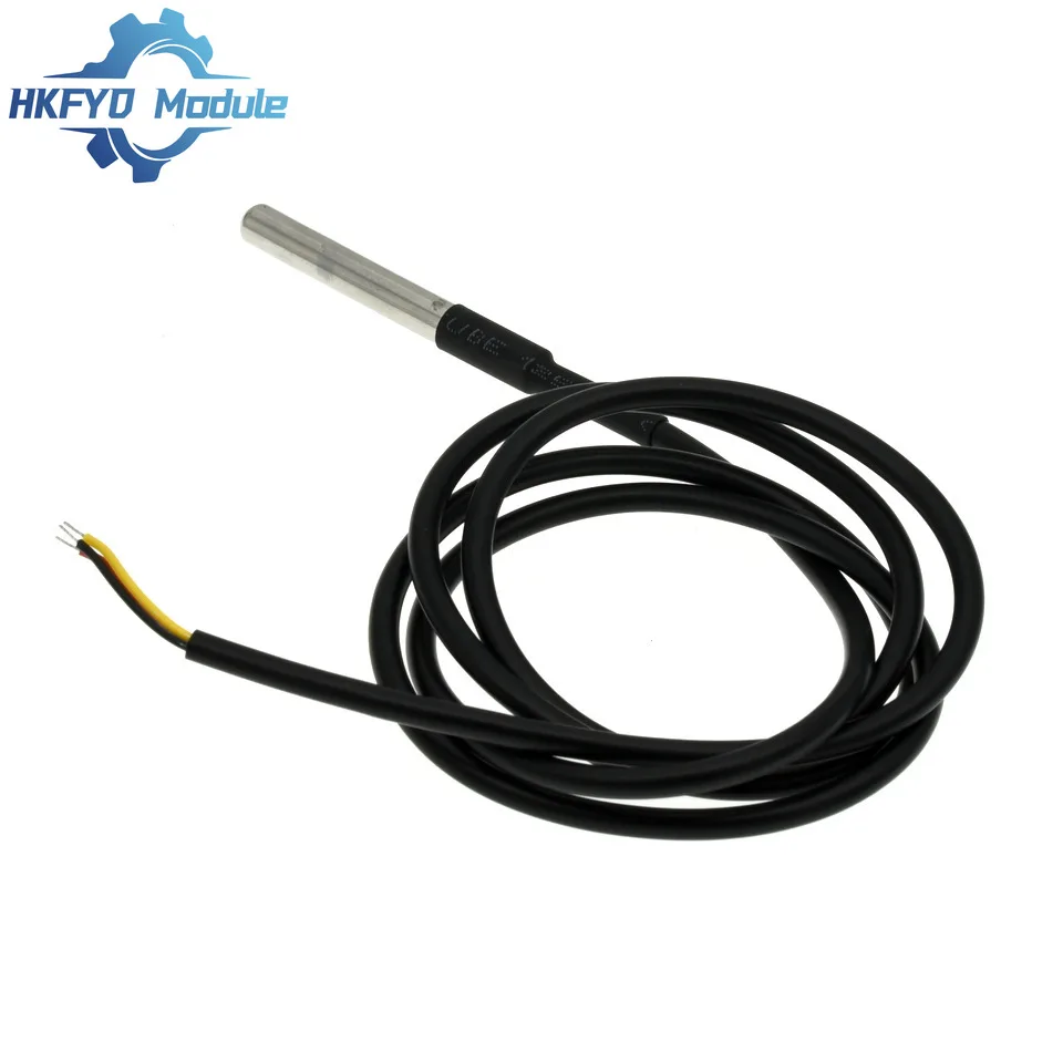 Wasserdichtes DS18B20 Temperatursensor-Modul-Kit mit 1-10M Kabel – Bild 4