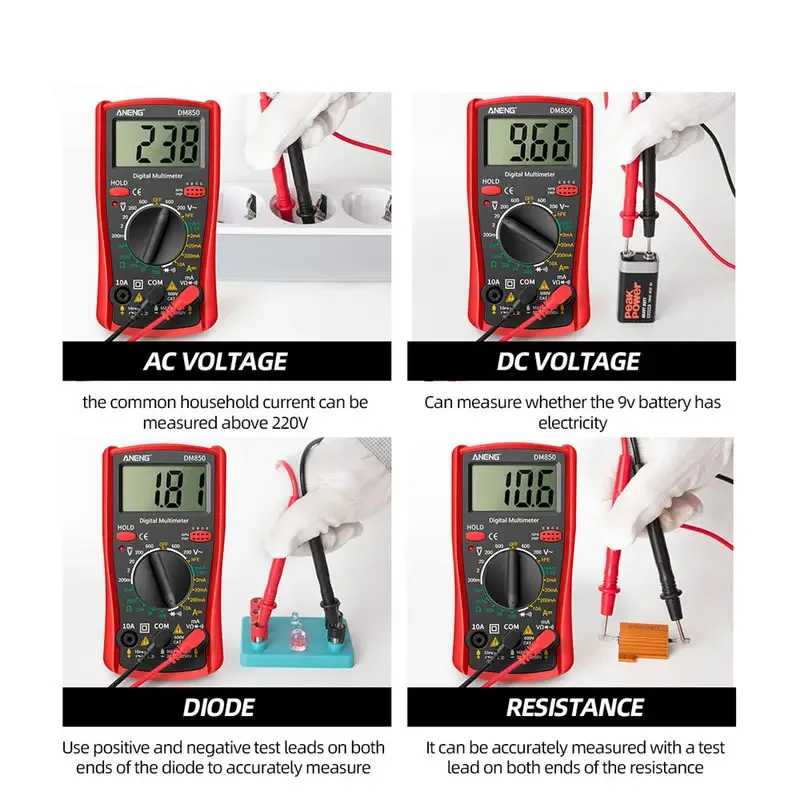 DM850 Professionelles Digitalmultimeter 1999 – Bild 2