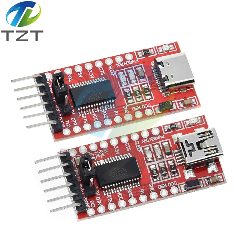 FT232RL FTDI USB 3,3 V 5,5 V auf serielles TTL-Adaptermodul – Bild 5