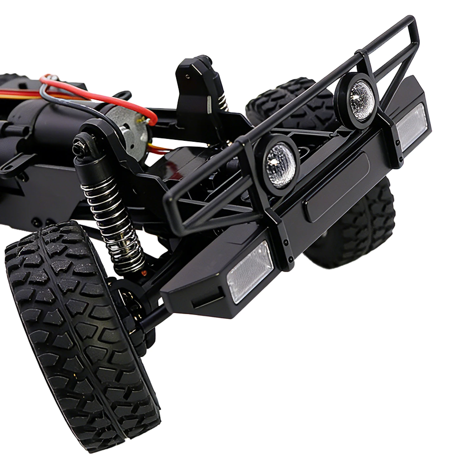 6WD-Chassis mit Doppelgeschwindigkeitsgetriebe, 370-Motor, Servo-Achse – Bild 3