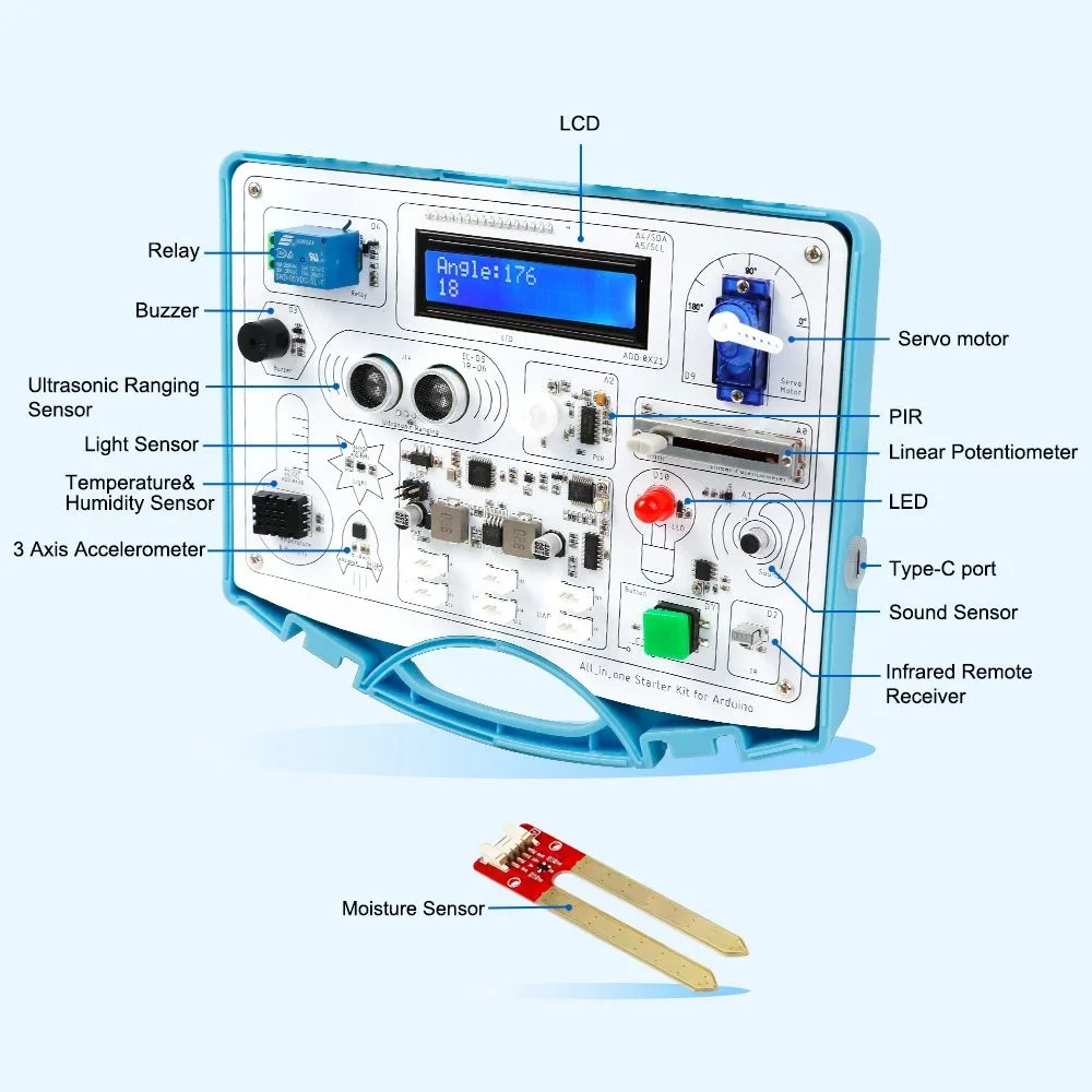 Elecrow Arduino All-in-One Starter-Kit für Arduino Common Board Design – Bild 5