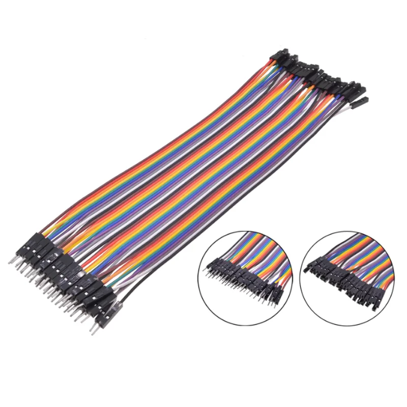 40-Pin Dupont Jumper-Kabel 10/20/30/40CM Flachbandkabel M-M M-F F-F – Bild 5
