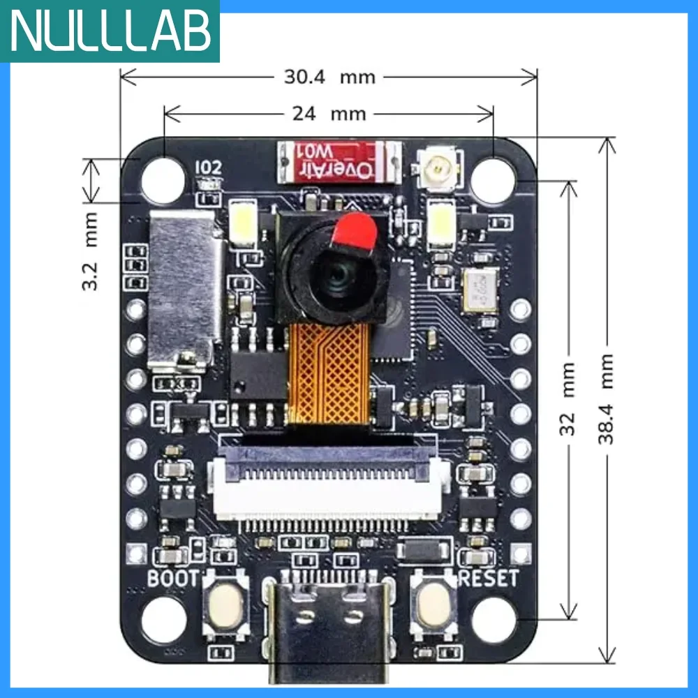 ESP32S3-CAM Entwicklungsboard ESP32-S3R8 WLAN Bluetooth Drahtloses – Bild 4