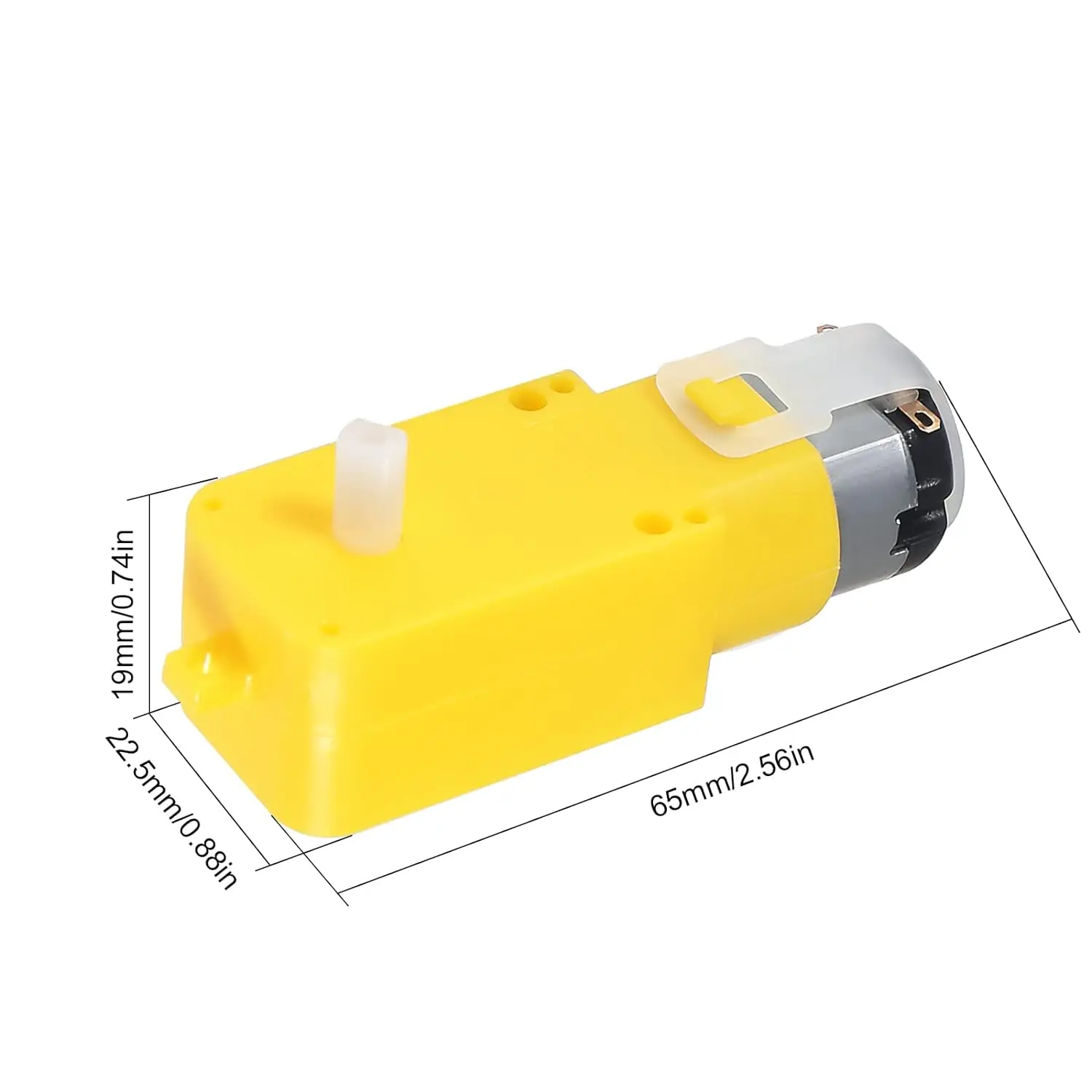 TT Motor Elektrische Motor DC 3V-6V Dual Welle Getriebe (4 Stück) – Bild 4