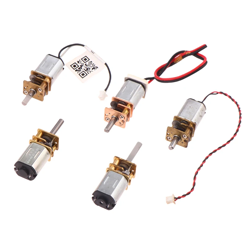 DC 3V-12V N20 Mini Micro Metall Getriebemotor mit Zahnrad DC Motoren – Bild 3