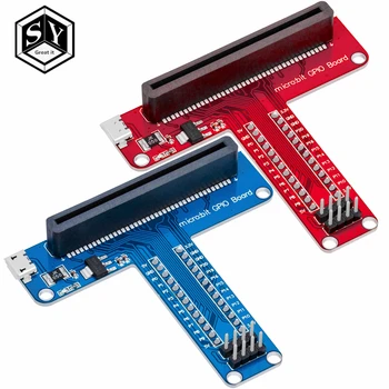 Micro/Type-C Microbit Entwicklungsboard T-Typ GPIO Erweiterungsboard Micro:bit Breadboard Adapterboard Python