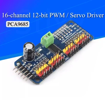 PCA9685PW 16 Kanal 12-Bit PWM Servo Shield Treiber I2C Schnittstelle PCA9685 Modul für Raspberry Pi