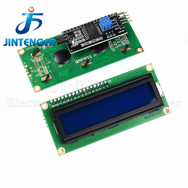 LCD1602 LCD 1602 2004 12864 Modul Blau Grüner Bildschirm 16x2 20X4 – Bild 4